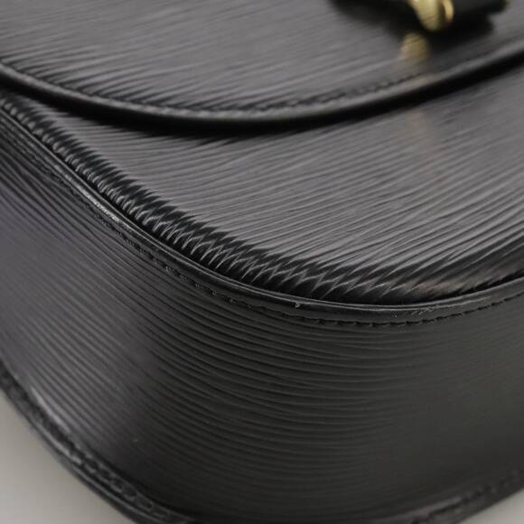 LOUIS VUITTON Epi Saint Cloud GM Shoulder Bag Black Noir M52192 - Picture 14 of 16